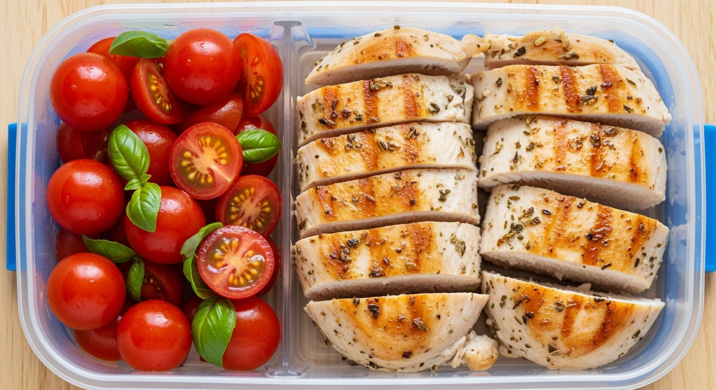 Protein and tomatoes – Day 5 diet